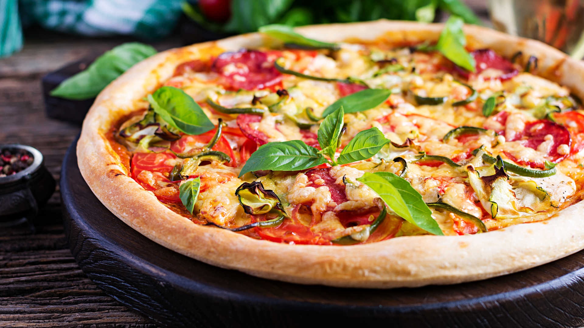 Fresh Stone-Baked Pizza